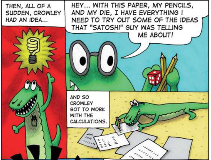 Crowley meets Satoshi